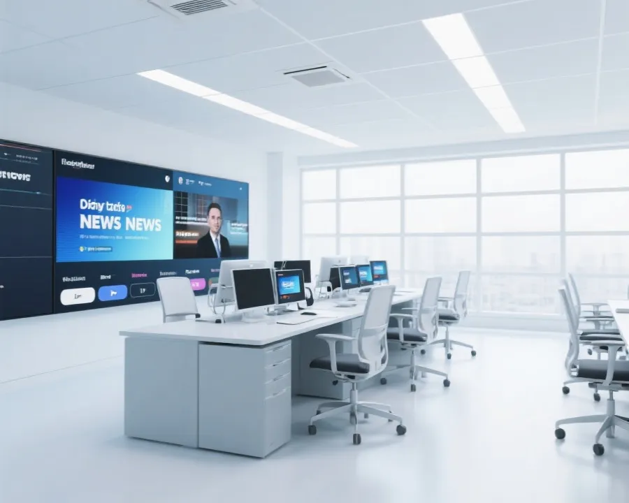 资讯与直播场景示意图